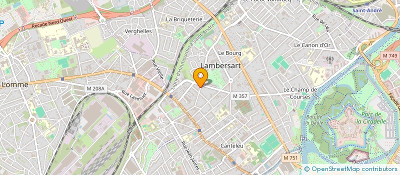 localisation de l'entreprise SCI JLK à LAMBERSART