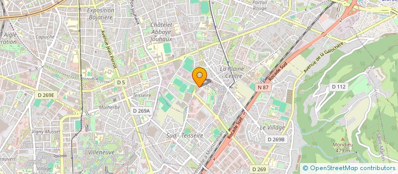 localisation de l'entreprise SCI JLKM  SAINT-MARTIN-D'HERES