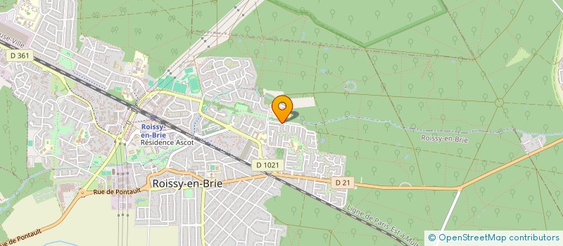 localisation de l'entreprise SCI JLL HABITAT  ROISSY-EN-BRIE