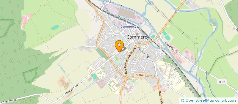 localisation de l'entreprise SCI JLM à COMMERCY