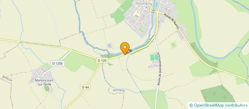 localisation de l'entreprise SCI JLM  BELLEAU