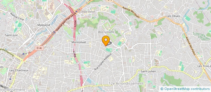 localisation de l'entreprise SCI JLM à MARSEILLE