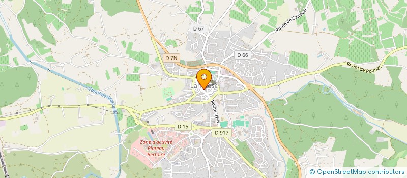 localisation de l'entreprise SCI JLM  LAMBESC