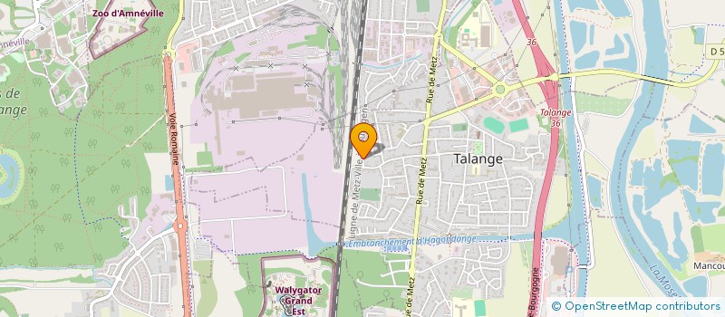 localisation de l'entreprise SCI JLM à TALANGE