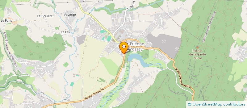 localisation de l'entreprise SCI JLM IMMO  SAINT-ETIENNE-DE-CROSSEY