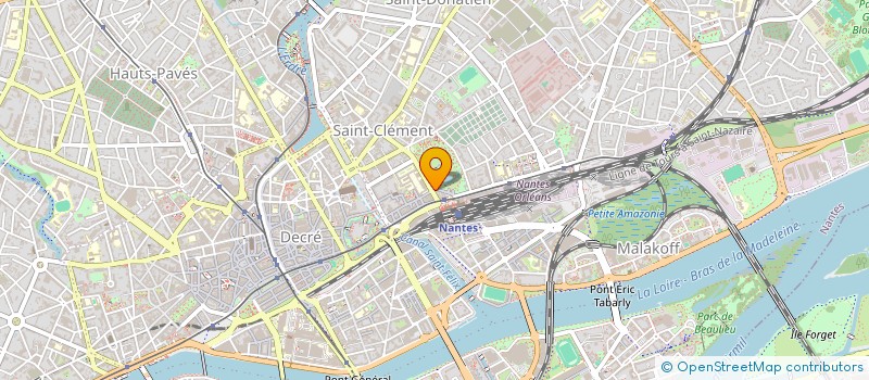 localisation de l'entreprise SCI JLMG à NANTES