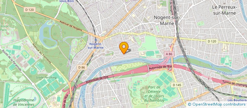 localisation de l'entreprise SCI JLMI  NOGENT-SUR-MARNE