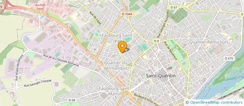 localisation de l'entreprise SCI JLO à SAINT-QUENTIN
