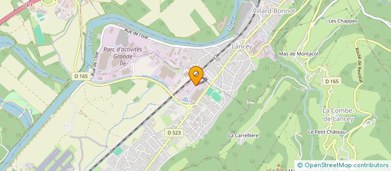 localisation de l'entreprise SCI JLO  LE VERSOUD