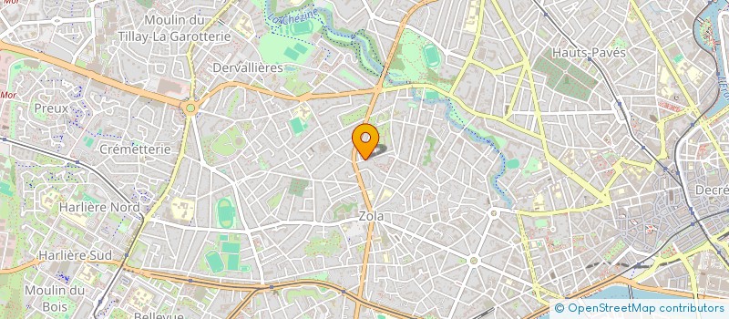 localisation de l'entreprise SCI JLOVB à NANTES