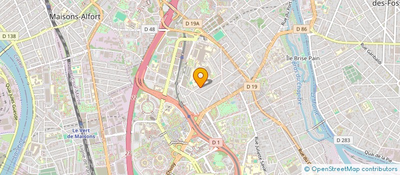 localisation de l'entreprise SCI JLP IMMO à CRETEIL