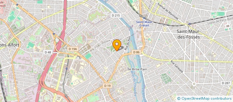 localisation de l'entreprise SCI JLP KER VINCIN à CRETEIL