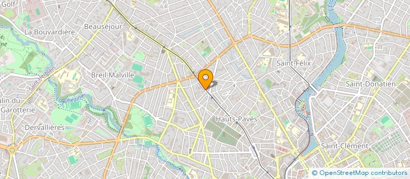 localisation de l'entreprise SCI JLP2C à NANTES