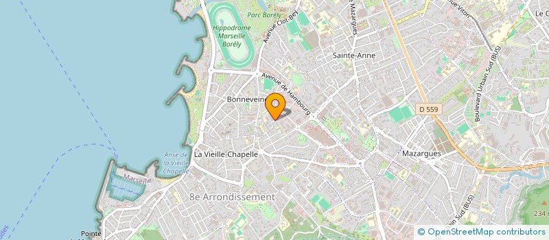 localisation de l'entreprise SCI JLS à MARSEILLE