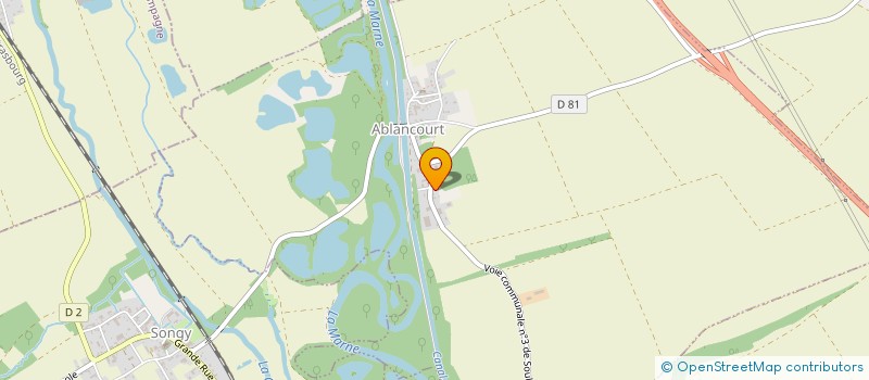 localisation de l'entreprise SCI JLS OB2  MAIRY-SUR-MARNE