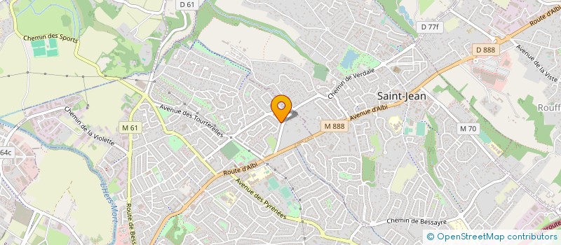 localisation de l'entreprise SCI JLT à L'UNION