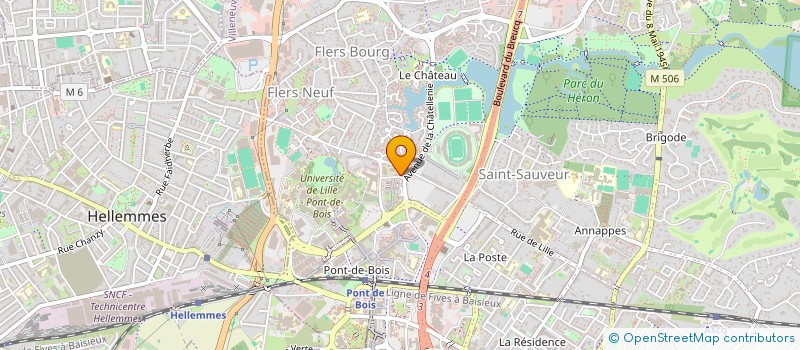 localisation de l'entreprise SCI JLV IMMO  VILLENEUVE-D'ASCQ