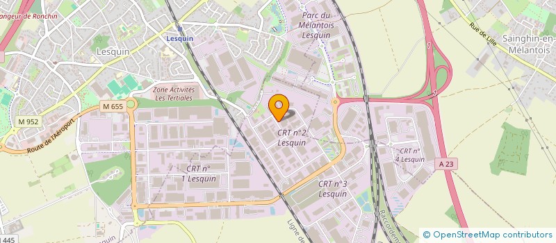 localisation de l'entreprise SCI JLVD à FRETIN