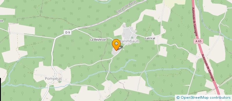 localisation de l'entreprise SCI JLZ  MARIMBAULT