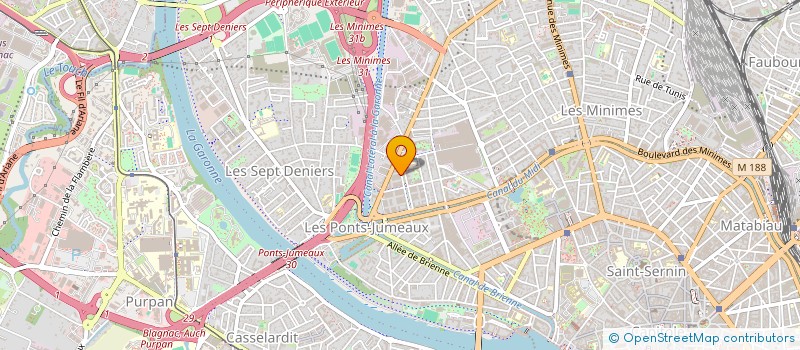 localisation de l'entreprise SCI JLZ IMMO à TOULOUSE