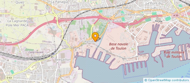 localisation de l'entreprise SCI JM  LA CRAU