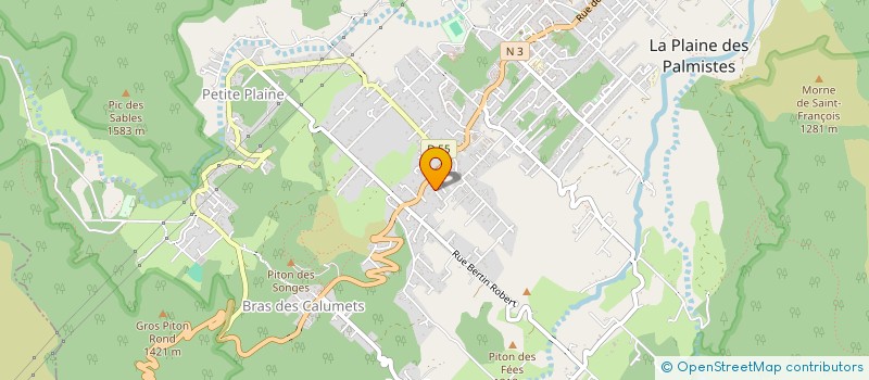 localisation de l'entreprise SCI JM  LA PLAINE-DES-PALMISTES