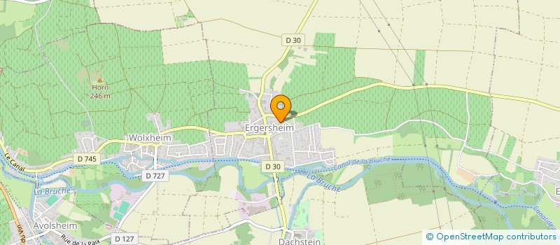 localisation de l'entreprise SCI JM  DORLISHEIM