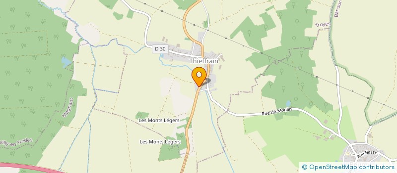 localisation de l'entreprise SCI JM  THIEFFRAIN