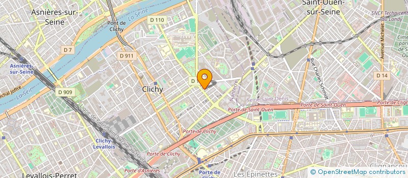 localisation de l'entreprise SCI JM CLICHY à CLICHY