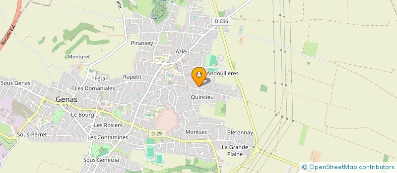 localisation de l'entreprise SCI JM MEX  GENAS