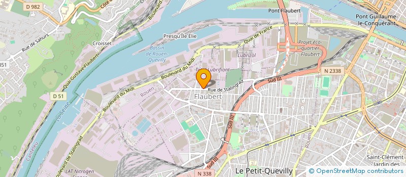 localisation de l'entreprise SCI JM2A à LE PETIT-QUEVILLY