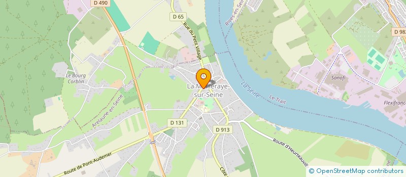 localisation de l'entreprise SCI JMA  ARELAUNE-EN-SEINE