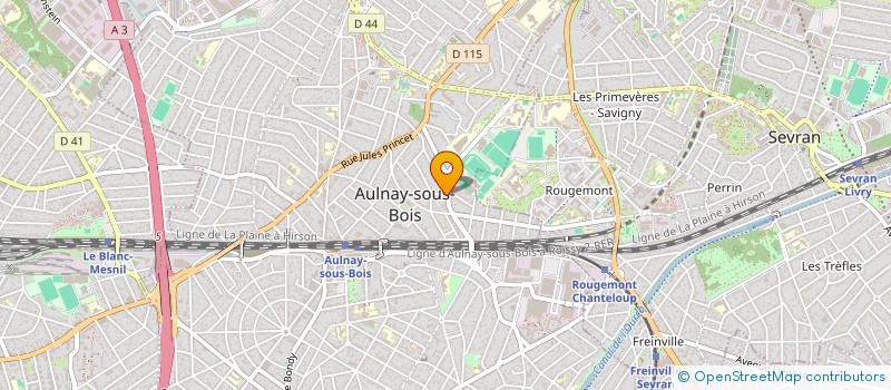 localisation de l'entreprise SCI JMA à AULNAY-SOUS-BOIS