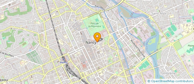 localisation de l'entreprise SCI JMA  NANCY