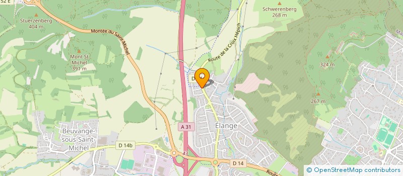 localisation de l'entreprise SCI JMA3L à THIONVILLE