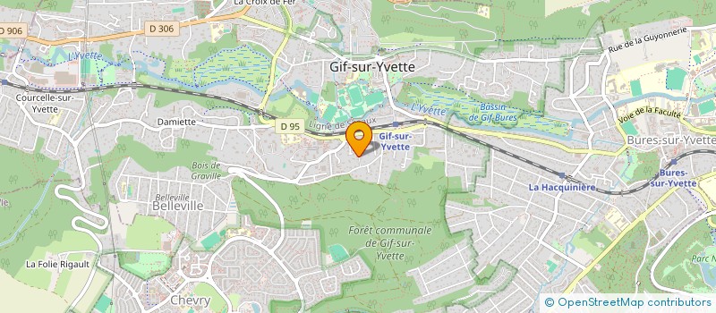 localisation de l'entreprise SCI  JMAD IMMO  GIF-SUR-YVETTE