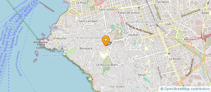 localisation de l'entreprise SCI JMALLA à MARSEILLE