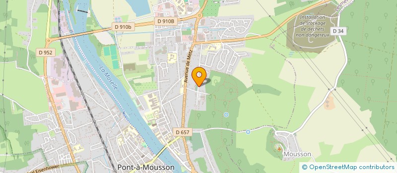 localisation de l'entreprise SCI JMAP  PONT-A-MOUSSON