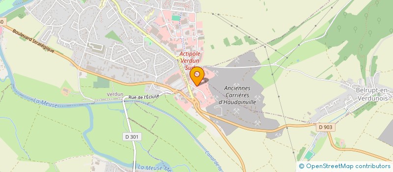 localisation de l'entreprise SCI JMAS à DUGNY-SUR-MEUSE