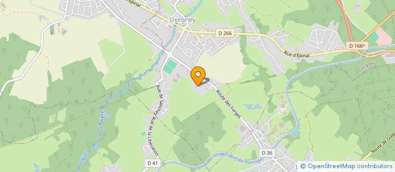 localisation de l'entreprise SCI JMASD2  UXEGNEY