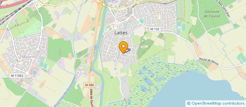 localisation de l'entreprise SCI JMB à LATTES