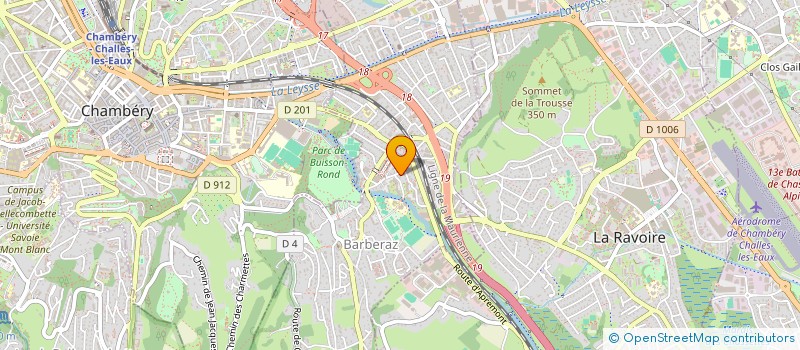 localisation de l'entreprise SCI JMB  BARBERAZ