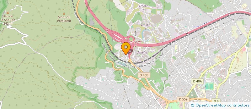 localisation de l'entreprise SCI JMB  LA CIOTAT