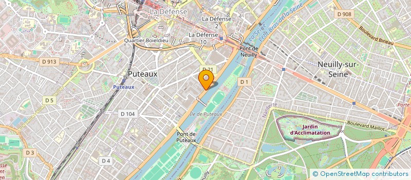 localisation de l'entreprise SCI JMB  PUTEAUX