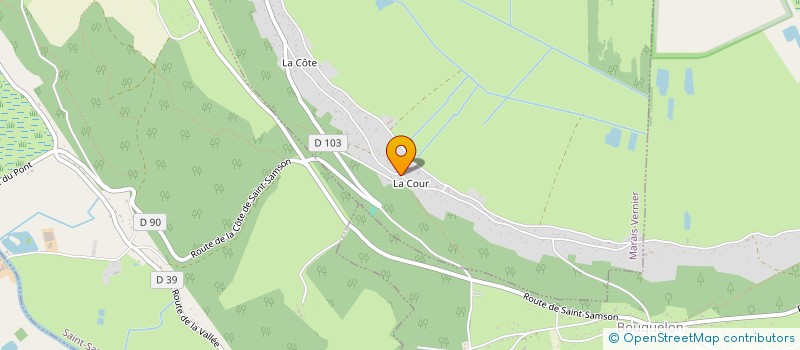 localisation de l'entreprise SCI JMB  MARAIS-VERNIER