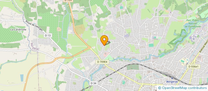 localisation de l'entreprise SCI JMB à BERGERAC