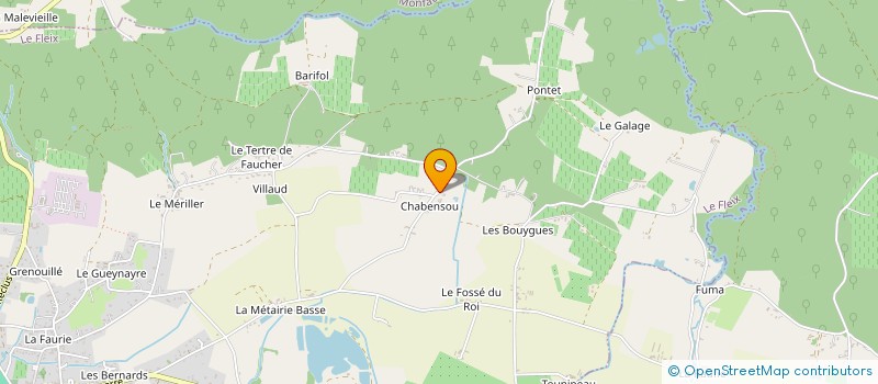 localisation de l'entreprise SCI JMB  LE FLEIX