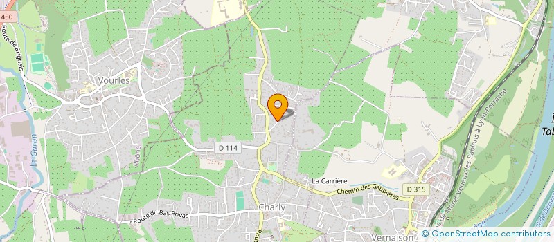 localisation de l'entreprise SCI JMB IMMO  CHARLY