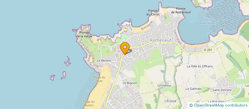 localisation de l'entreprise SCI JMBB à SAINT-MALO