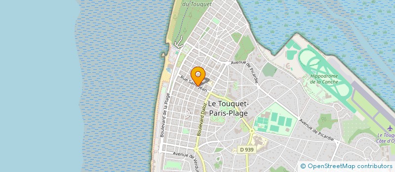 localisation de l'entreprise SCI JMC à LE TOUQUET-PARIS-PLAGE